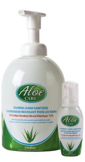 ALOE CARE* FOAMING HAND SANITIZER | Jennal Supply