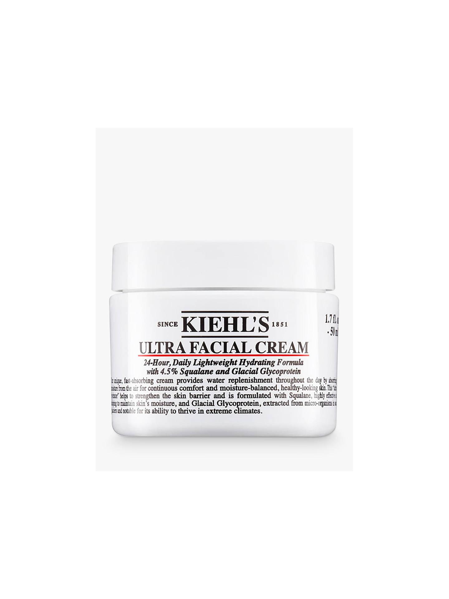 Kiehl's Ultra Facial Cream, 50ml at John Lewis & Partners