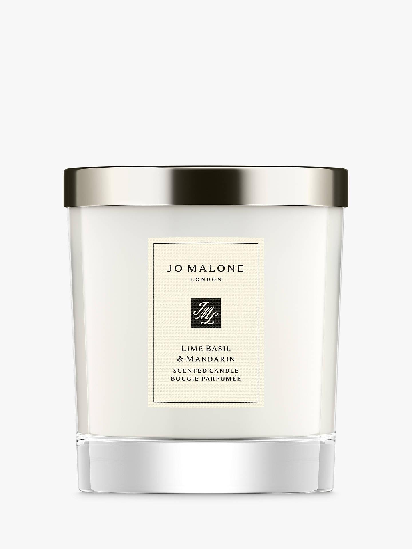 Jo Malone London Lime Basil & Mandarin Home Scented Candle, 200g at ...