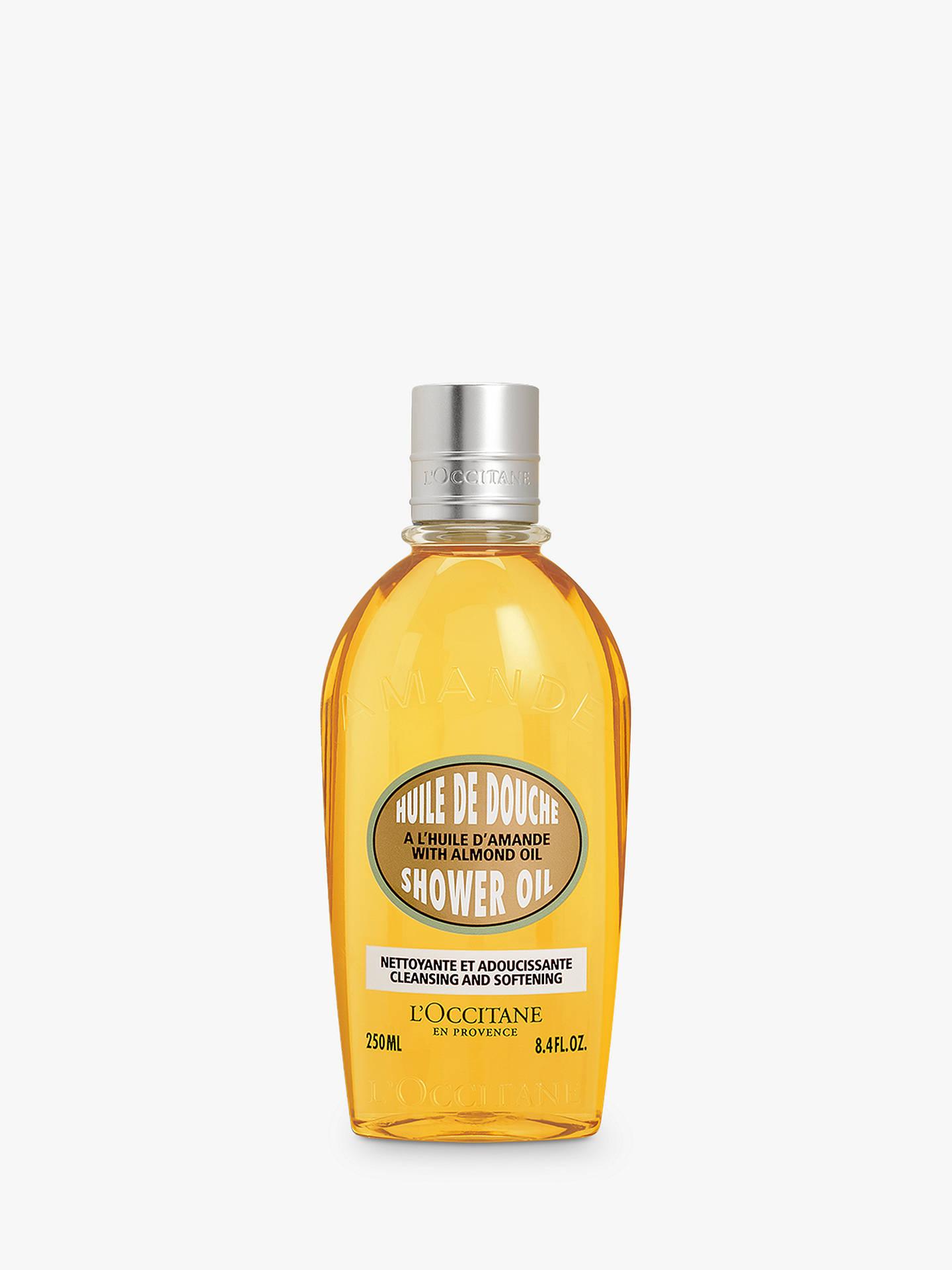 L'Occitane Almond Shower Oil, 250ml at John Lewis & Partners