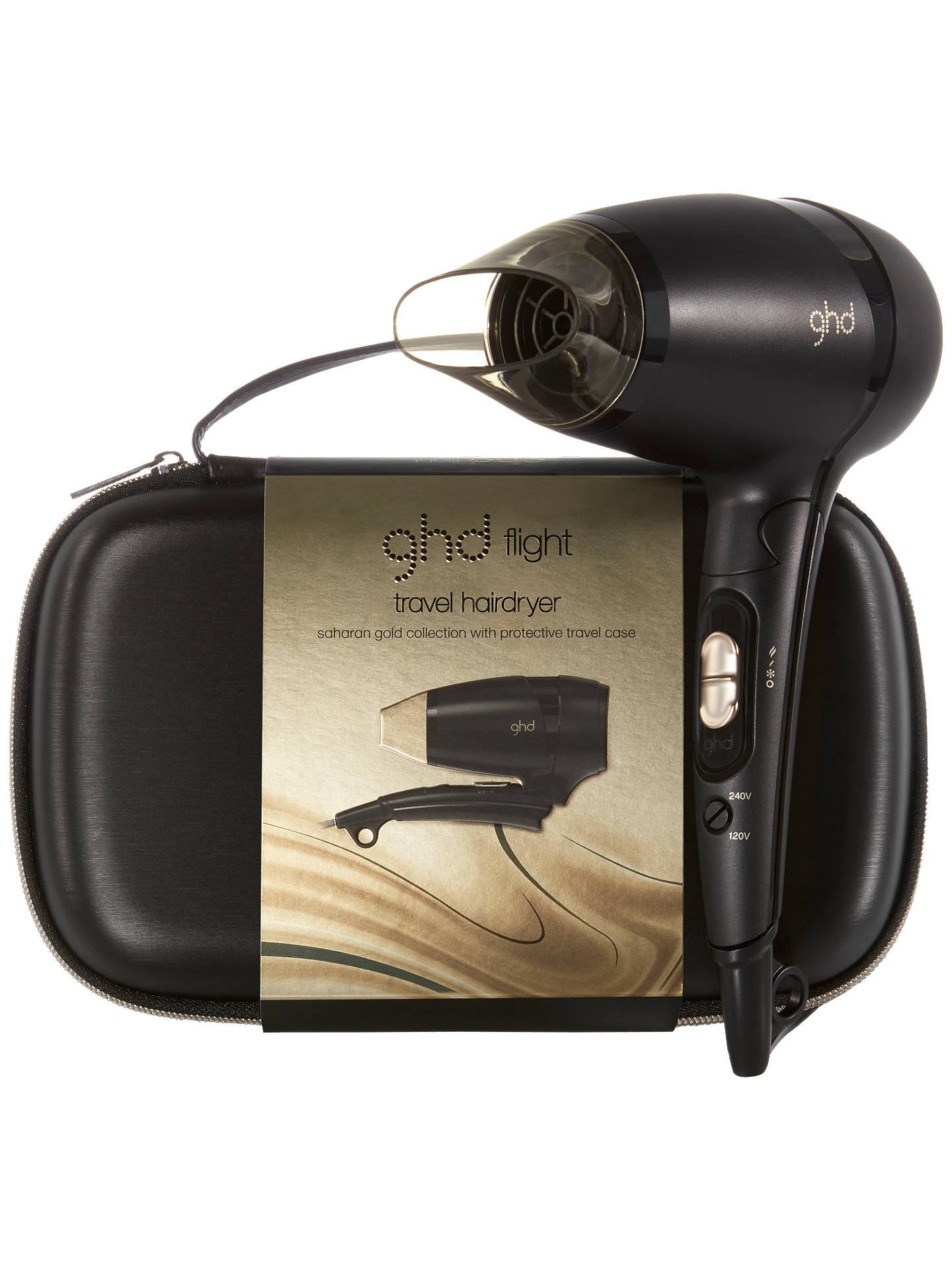 ghd Flight® Limited Edition Travel Hair Dryer, Saharan Gold at John ...