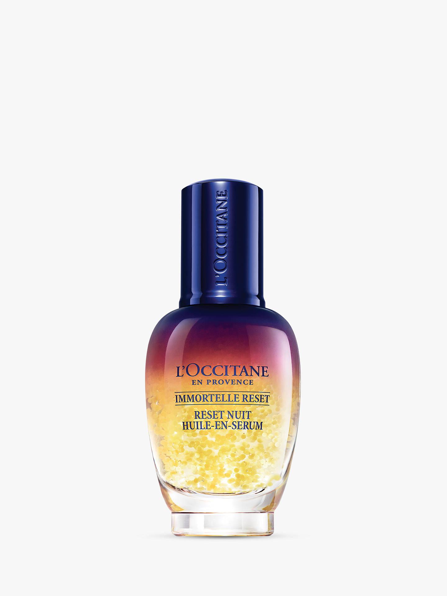 L'Occitane Immortelle Reset Serum Overnight Reset Oil-In-Serum, 30ml at ...