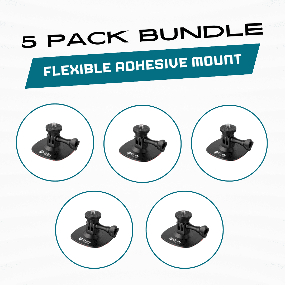 Flexible Adhesive Mount - Chin Mounts