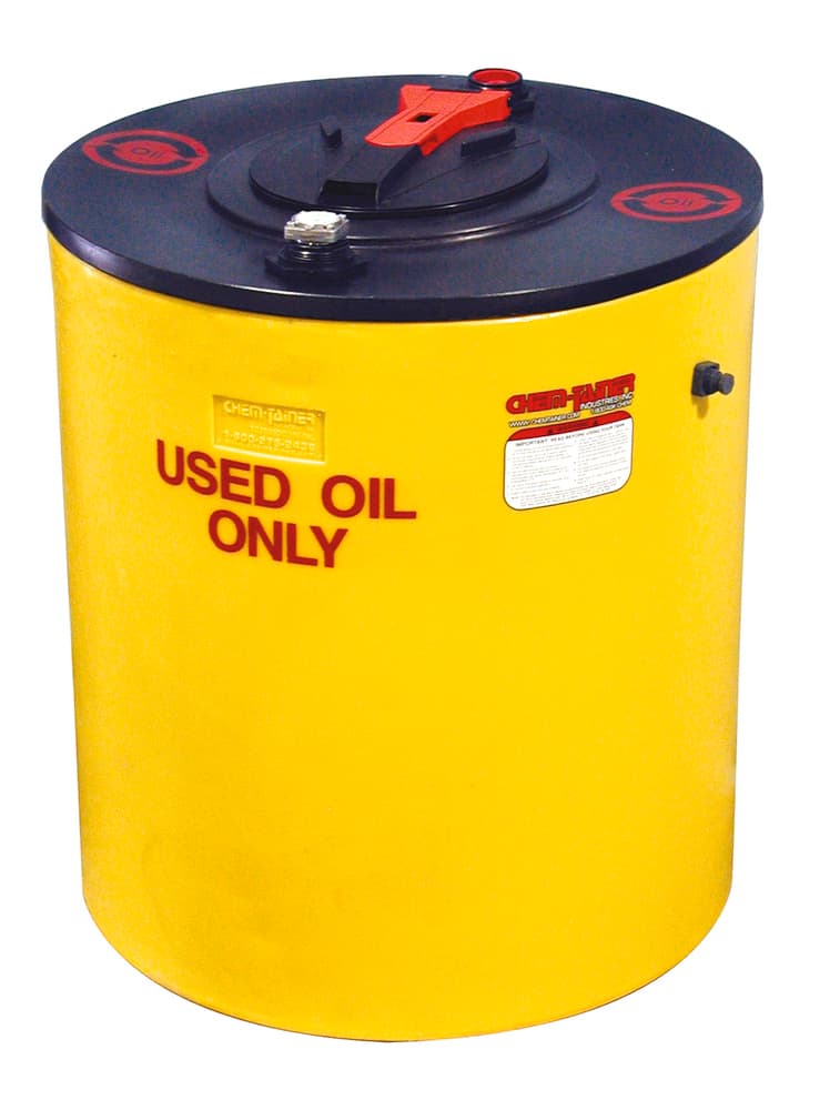 Waste Oil Container - 100-Gallon -Oil-Tainer - Weather Resistant ...