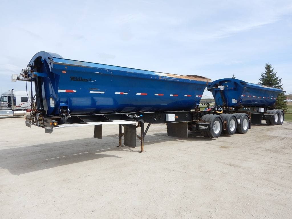 2009 Midland Super-B Side Dump Trailers - Little League Equipment Sales