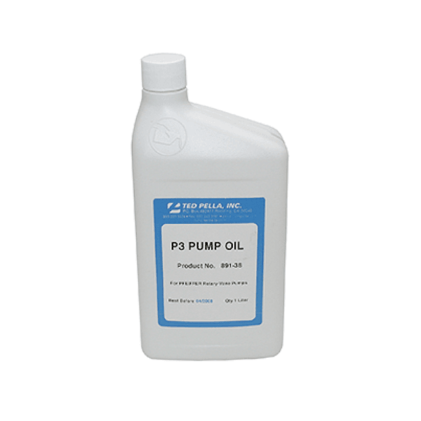 Pfeiffer P3 Vacuum Pump Oil - Van loenen Instruments