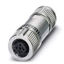 M12 industrial grade waterproof IP67 circular connector for automotive ...
