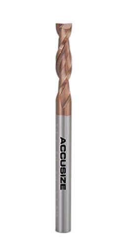 Accusize 2 Flute Solid Carbide End Mill for Aluminum