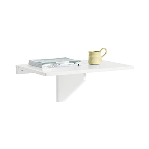 Amazon.com - Haotian FWT07-W,White Folding Wooden Wall-Mounted Drop ...