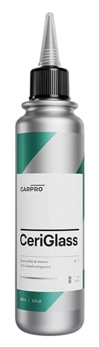 CarPro CeriGlass Kit | Glass Polishing Solution, Glass Polish, Optical ...