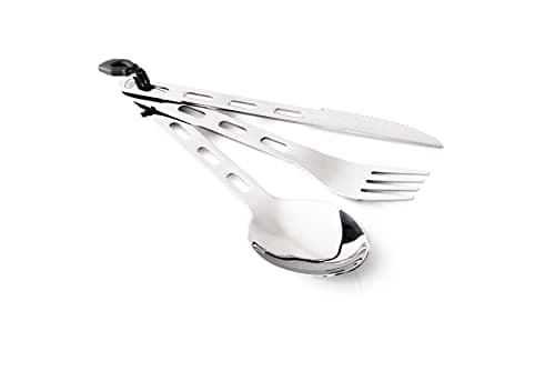 GSI Outdoors Glacier Stainless Ring Cutlery - 3 Piece - Hike & Camp