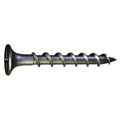 Grabber #6 x 1 in. Phillips Scavenger Head Coarse Thread Drywall Screws ...