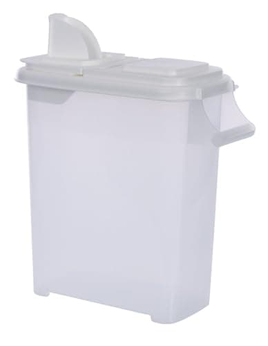 Buddeez Roll Away Dog/Cat Food Storage (Holds Up to 50 lbs.) with ...