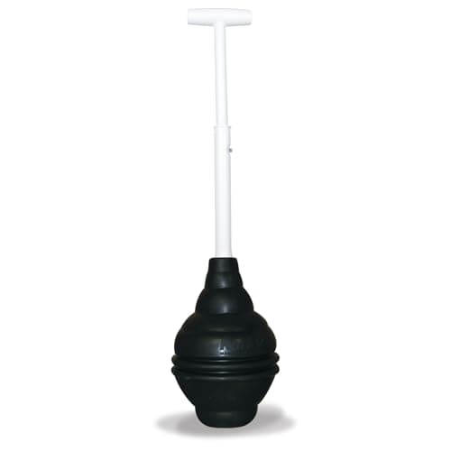 BEEHIVE Max® Hideaway Toilet Plunger with Holder - Korky