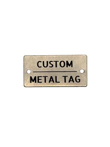 Custom Stainless Steel Tags - KDM Fabrication