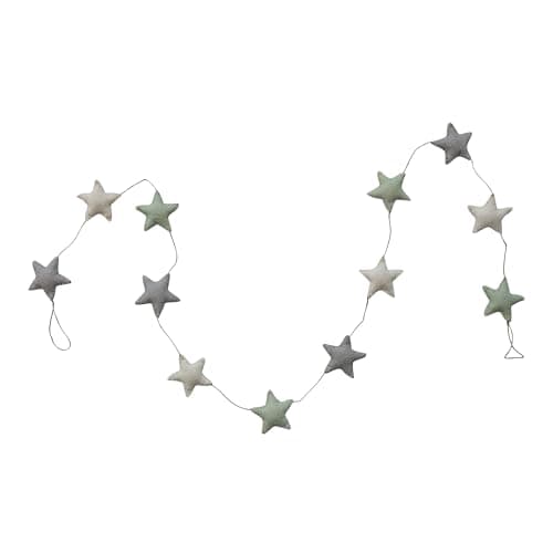 Creative Co-Op Felt Star Garland