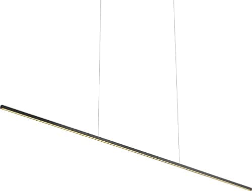 Kuzco Vega LED 56-in Black Linear Pendant - #753R4 | Lamps Plus