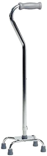 Lumex Silver Collection Low Profile Quad Cane