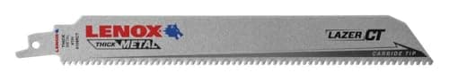 Lenox LAZER CT Carbide Tipped Reciprocating Saw Blade