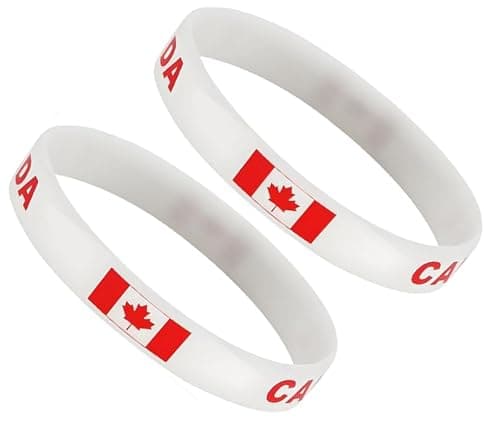 1PC-Canada-Country-Flag-Silicone-Wristband-Football-Soccer-Team-Fans ...