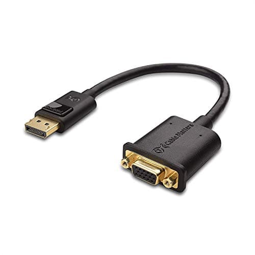 Cable Matters DisplayPort to VGA Adapter (DP to VGA Adapter) - Walmart.com