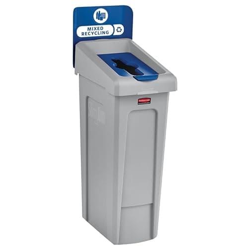 Station de recyclage Rubbermaid Slim Jim