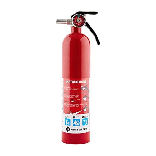 First Alert PRO5 Rechargeable Heavy Duty Fire Extinguisher UL rated 3-A ...
