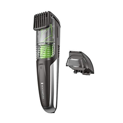 Remington MB6850 Vacuum Stubble and Beard Trimmer, Lithium Power and ...