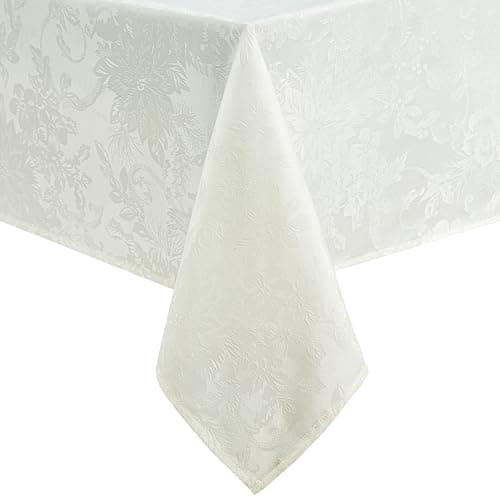 Elrene Home Fashions Holiday Poinsettia Tablecloth - Best Picks & Reviews by InceptionAI