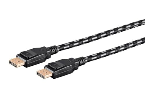 Amazon.com: Monoprice Braided DisplayPort 1.4 Cable - 8K Capable ...