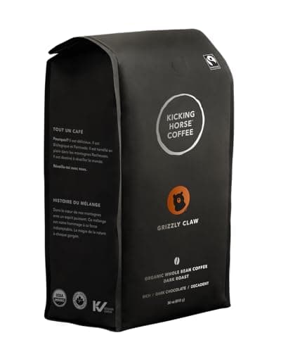 Kicking Horse Coffee Grizzly Claw Dark Roast Ground 10 oz - Certified ...