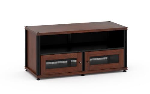 Salamander Designs Synergy 236 Triple AV Cabinet (Black Oak with Black ...