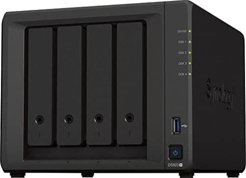 Synology DiskStation DS923+ 4-Bay NAS Enclosure, Bundle with 4x Toshiba ...