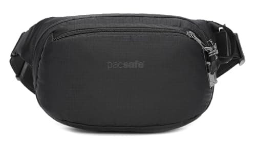 Pacsafe Vibe 100 Anti-Theft Hip Pack, Tablet Compatible with RFIDsafe ...