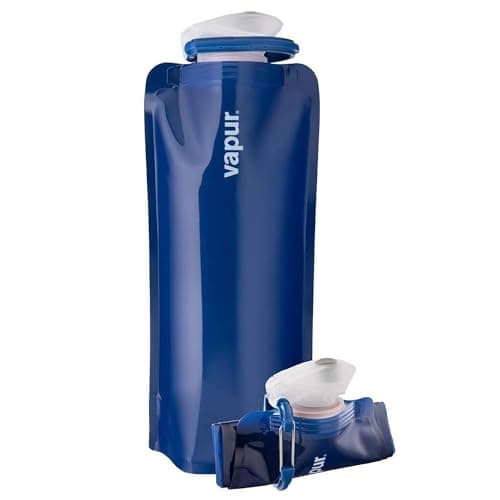 Vapur Anti-Bottle Collapsible Plastic Water Bottle 23 oz. Blackout ...