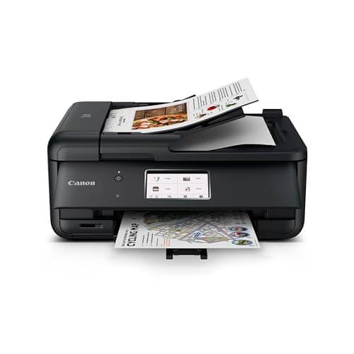 Canon PIXMA TR8622 Wireless All-in-One WiFi Printer, Computer ...
