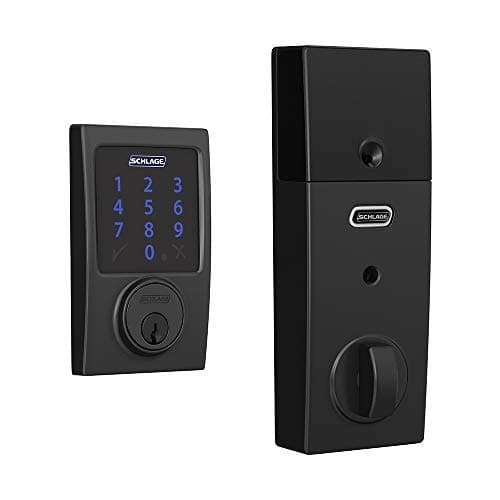 Schlage Connect™ Smart Deadbolt with Century Trim, Z-Wave Plus enabled
