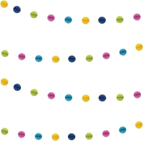 Honeycomb Garlands | Paper Honeycomb Garlands For Parties – Pretty ...