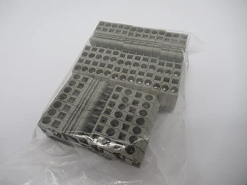 280-901 Terminal Wago 2-conductor through terminal block 2.5 mm - gray ...