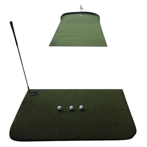 Big Moss Commander Patio Series Putting Green & Chipping Mat – Indoor ...