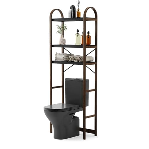 Umbra Bellwood Freestanding Shelf, Decorative Modern Storage, Wood ...