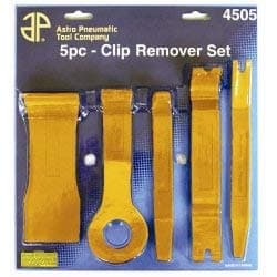 Ensemble d outils pour le retrait d attaches et de moulures Astro Pneumatic 4505