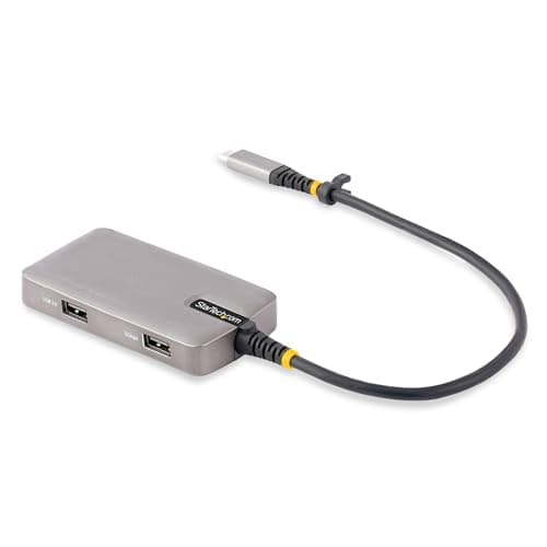 StarTech USB C Multiport Adapter - 4K HDMI / VGA Mini Dock - 3x USB, SD ...