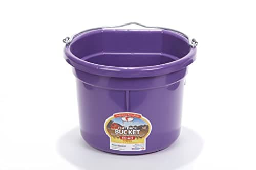 Little Giant Duraflex Advanced Flat Back Rubber Bucket 12 Qt | Corro