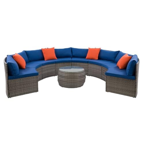 Ensemble sectionnel courbe pour patio Corliving Oakland