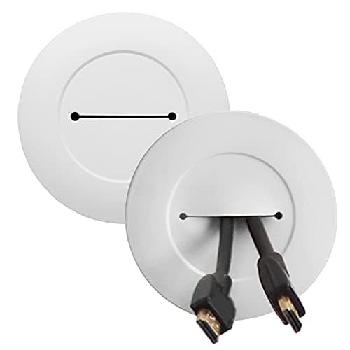 Legrand Wiremold Cordmate in Wall TV Power and Cable Grommet Kit with ...
