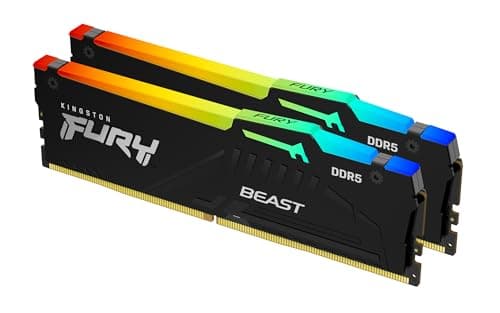 Kingston FURY™ Beast DDR5 RGB Memory – 8GB, 16GB, 32GB, 64GB, 128GB ...