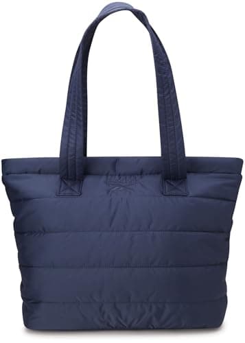 Beach Tote Bag, Weekender Bag, Indigo, Blue and White - E…