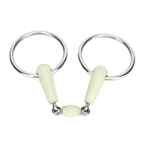 Coronet Soft Rubber Mouth D-Ring Snaffle