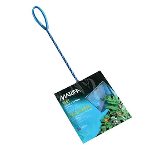 Marina Fine Soft Mesh Fish Net with Plastic Coated Handle 10 cm/ 4-inch ...